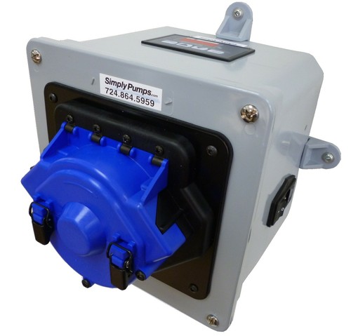 Peristaltic Self Priming Heavy Duty High Flow Rate Tubing Pump 110 GPH PM6000 - Picture 3 of 8