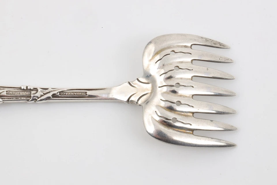 Tiffany & Co. 925 Silver Holly Hors d'Oeuvres Fork (32.89g.) - Image 4 of 4