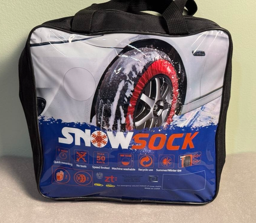 (Pack of 2) KE81 Snow Socks for Tires, Car, SUV, & Pickup - READ for Tire Size - Bild 1 von 2