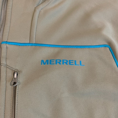 Merrell Jacket Mens Medium Sage Green Select Wick Wind Full Zip Softshell - Picture 5 of 11