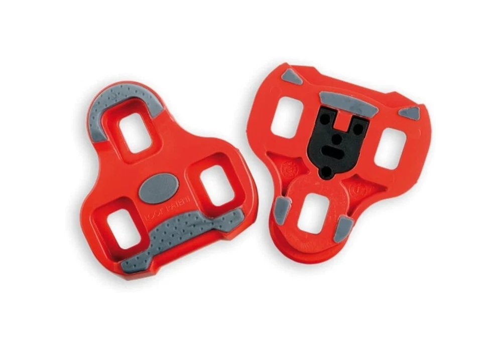 LOOK KEO Grip Road Chuteiras Antiderrapantes 9 Flutuantes Pedal de Bicicleta Vermelho - Imagem 2 de 4