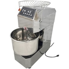 Commercial Dough Mixer 20QT Stand Flour Spiral Mixing Machine Time Setting 110V