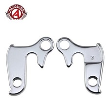 BICYCLE ALLOY REAR DERAILLEUR MESH FRAME HANGER GEAR TAIL HOOK A-HG002 SILVER.