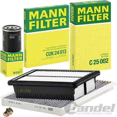 MANN FILTER INSPEKTIONSPAKET passend für HYUNDAI i20 II GB IB / 1.2 75+84 PS