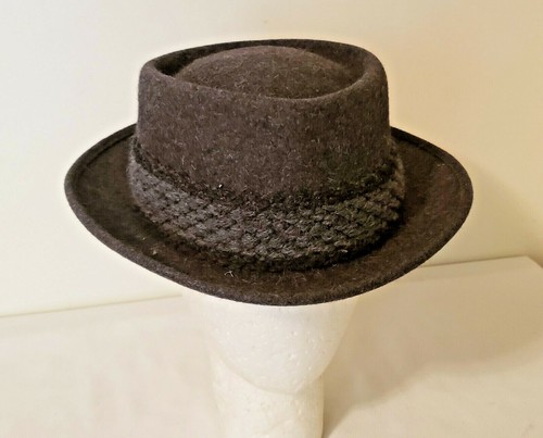 Vintage Mens BEE HATS Pork Pie, Fedora 