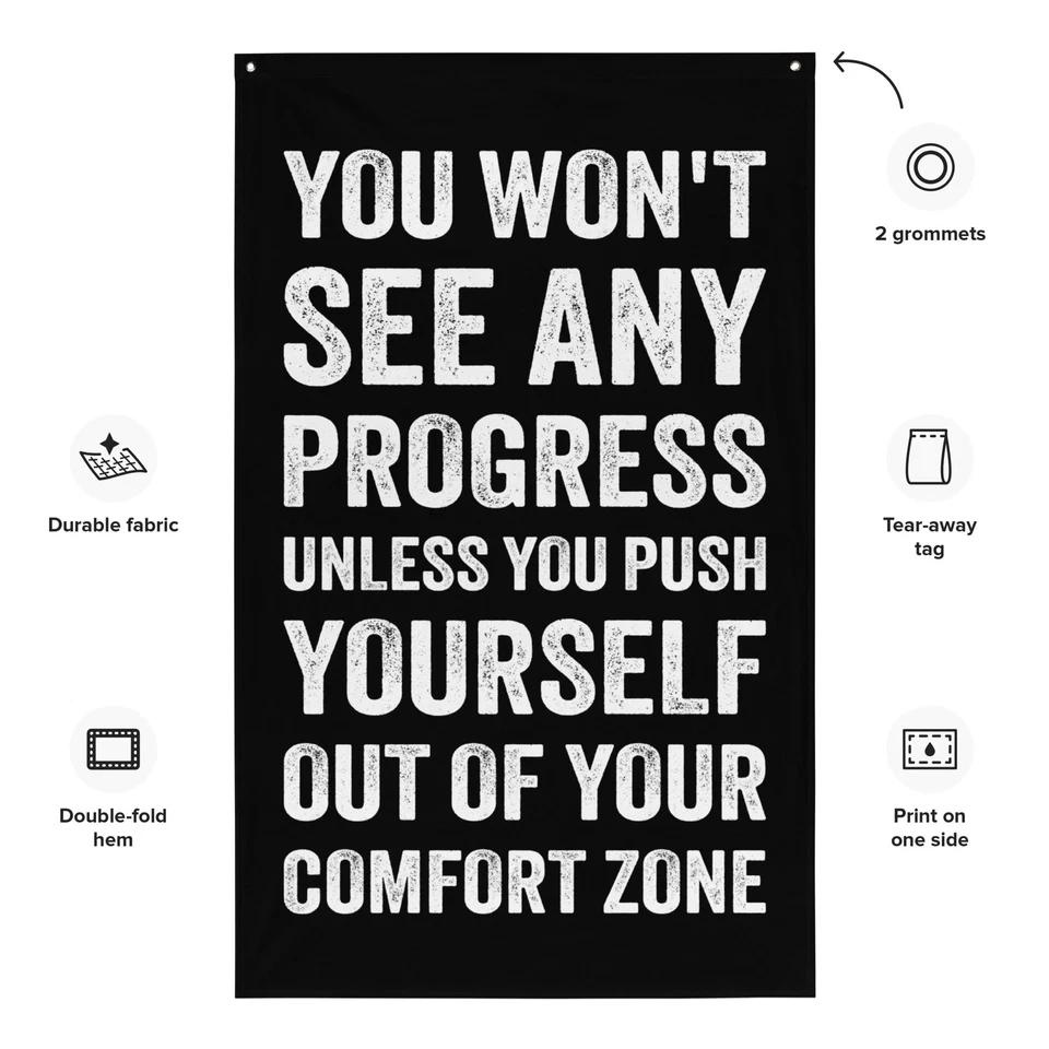 Motivating Gym Wall Art: For Progress & Cute Decor - Image 2 of 4