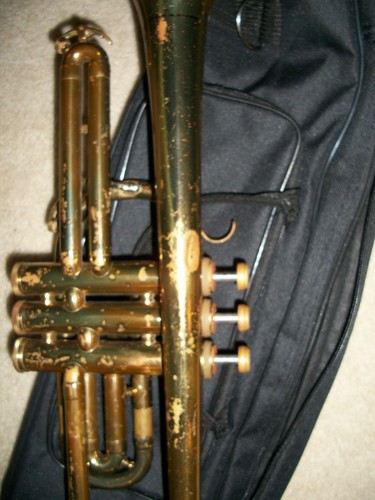 Roth Reynolds Vintage 1959 Cornet + Roth 7 Mundstück + gepolsterte Tasche - Made in USA - Bild 3 von 9
