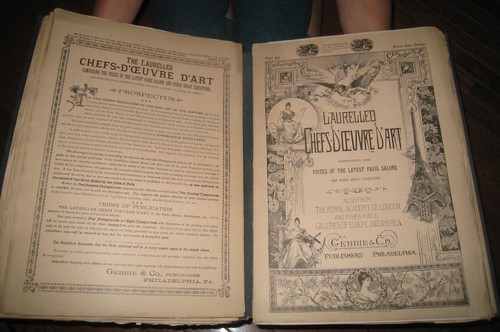 THE LAURELLED CHEFS-D’OEUVRE D’ART FROM THE PARIS EXHIBITION & SALON 1889 1ST ED - Imagen 6 de 8