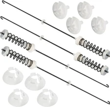 Washer Suspension Rod Kit For Whirlpool WTW4800XQ2 WTW5000DW1 WTW4800XQ2