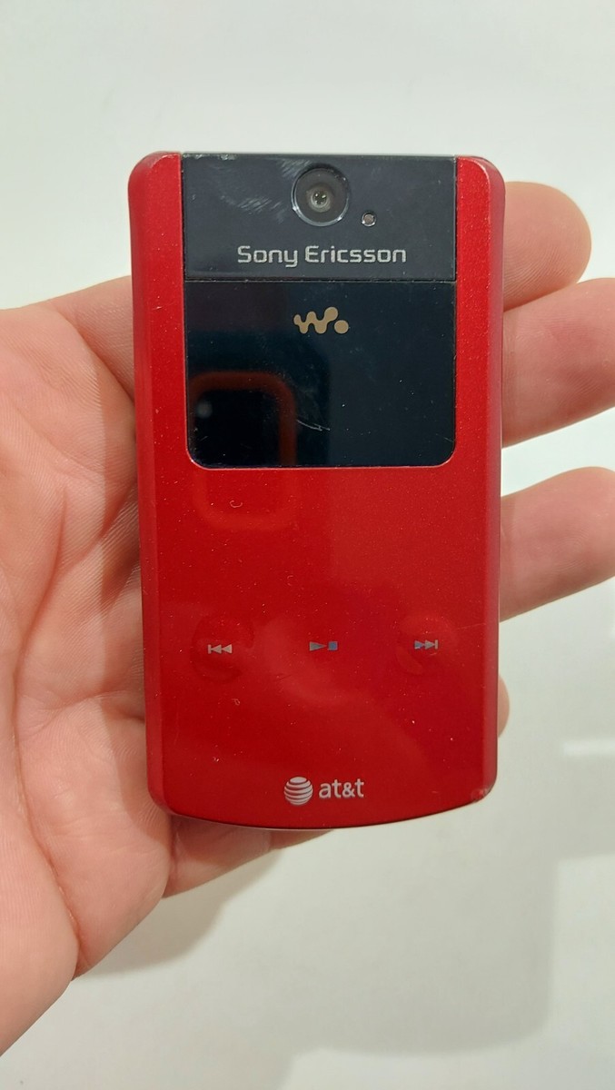 1145.Sony Ericsson W518a RED Very Rare - For Collectors - Unlocked