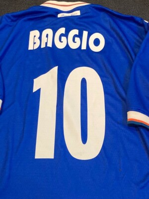 BAGGIO #10 BRESCIA CALCIO Maglia HOME Shirt 2001 2002 Football BAGGIO #10 BRESCIA CALCIO Maglia HOME Shirt 2001 2002 Football