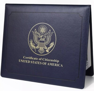 SUNEE US Citizenship Certificate Holder - US Citizenship Gifts - PU Naturalizati