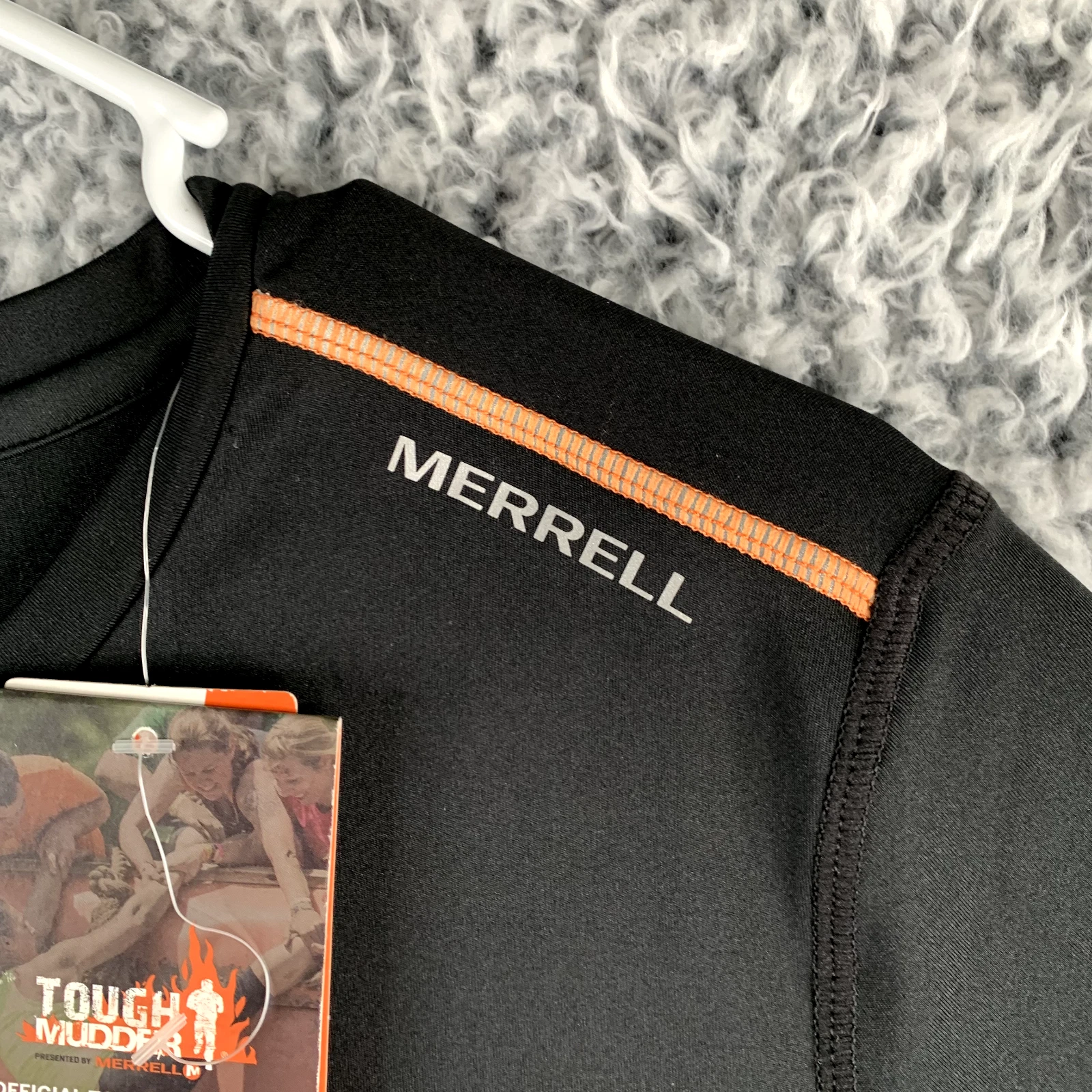 merrell compression tough mudder gorp trail camp shirt