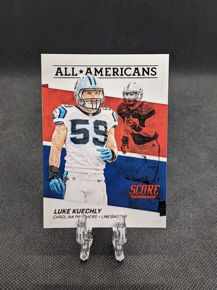 Carolina Panthers - You Pick Your Cards- Fan Favorites - McCaffrey Newton Kuechl - Image 3 of 4