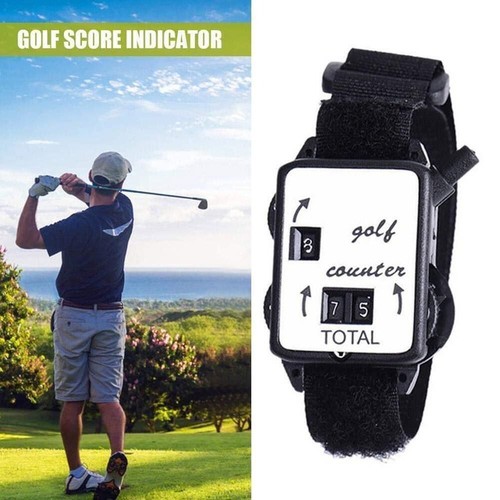 Digits Scoring Keeper Golf Score Counter Shot Wristband Golf Count Watch