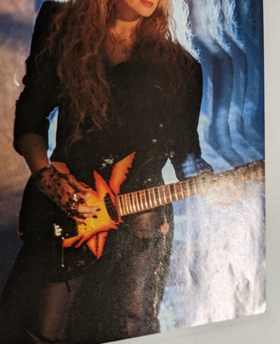 VIXEN / JAN KUEHNEMUND EN VIVO / REVISTA DE 1980 PÁGINA COMPLETA PINUP RECORTE - Imagen 2 de 2