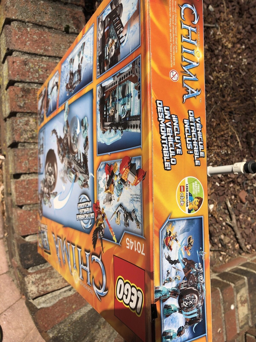 LEGO 70145 MAULA'S ICE MAMMOTH STOMPER Legends of Chima New Wear