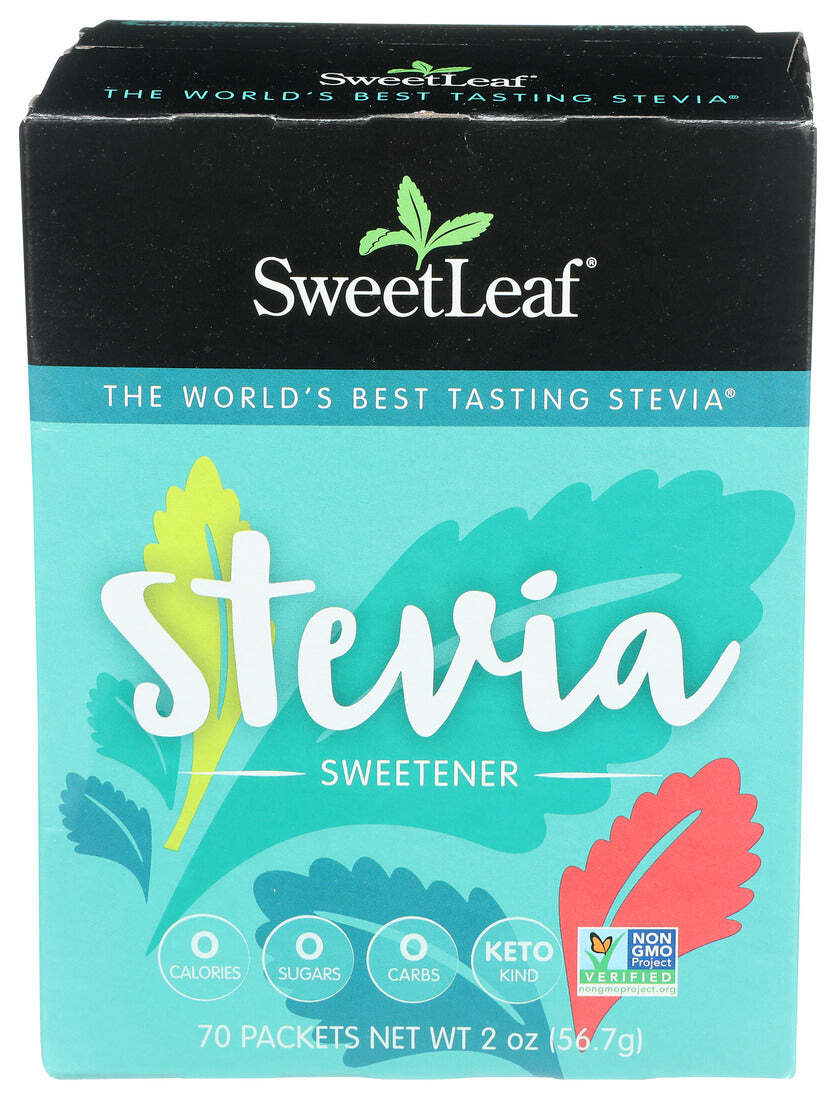 Подсластитель из стевии Sweetleaf по 1 штуке весом 70 карат 3890₽