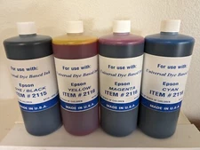 REFILL INK COMPATIBLE EPSON ECOTANK L3210 L3250 L3260 L3560 ( 4000ml C-Y-M-K)