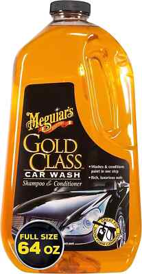 #ad Meguiar#x27;s G7164 Gold Class Car Wash Shampoo amp; Conditioner Soap 64 oz. $17.37