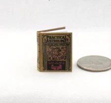 PRACTICAL ASTROLOGY 1:12 Scale Miniature Illustrated Readable Book