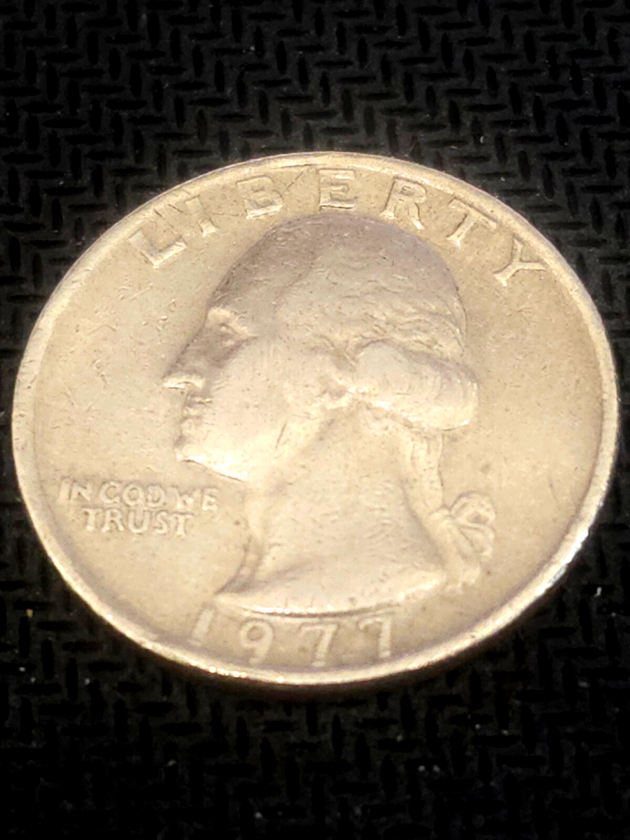 1977 quarter no mint mark 