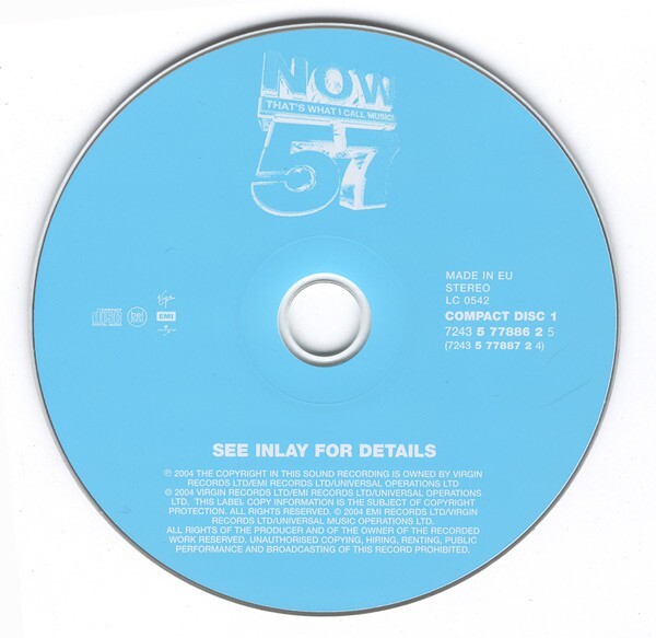 Various - Now That's What I Call Music! 57 (2xCD, Comp) | eBay