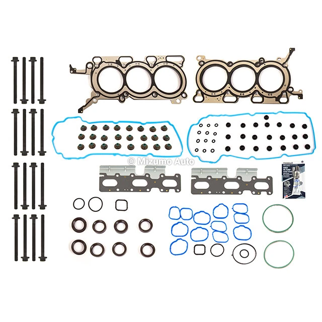 Juego de pernos de junta de culata para 07-09 Ford Edge Lincoln MKZ Mazda CX-9 V6 DOHC 3,5 L Foto 2 de 4