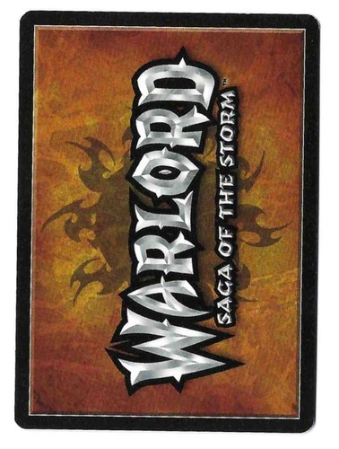 Warlord: Saga of the Storm CCG Build Your Own Deck Singles! Collector's items - Picture 74 of 220