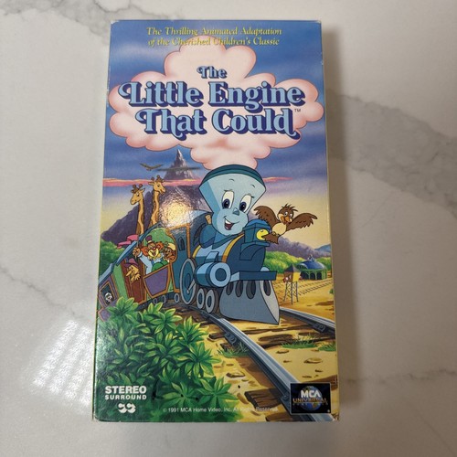 The Little Engine That Could VHS Video Tape 1991 Booker Animation Watty Piper - Picture 1 of 3