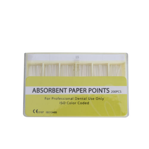 200 Pcs Dental Endodontic Gutta Percha Point Absorbent Paper Points Sterile - Picture 4 of 29