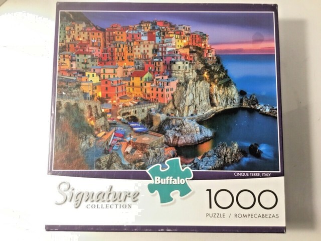 buffalo games cinque terre 1000 piece jigsaw puzzle