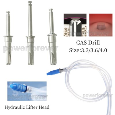 Dental Membrane Lifter Drills Fits Osstem Crestal Sinus CAS Hydraulic Water Pipe