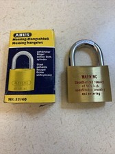 ABUS - 55/40 40mm Brass Padlock NO KEY KA-5