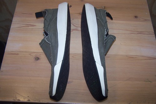 Sanuk Chiba Quest Canvas Sidewalk Surfers Shoes Men Size 12 Grey Slip On 1091089 - Picture 6 of 8