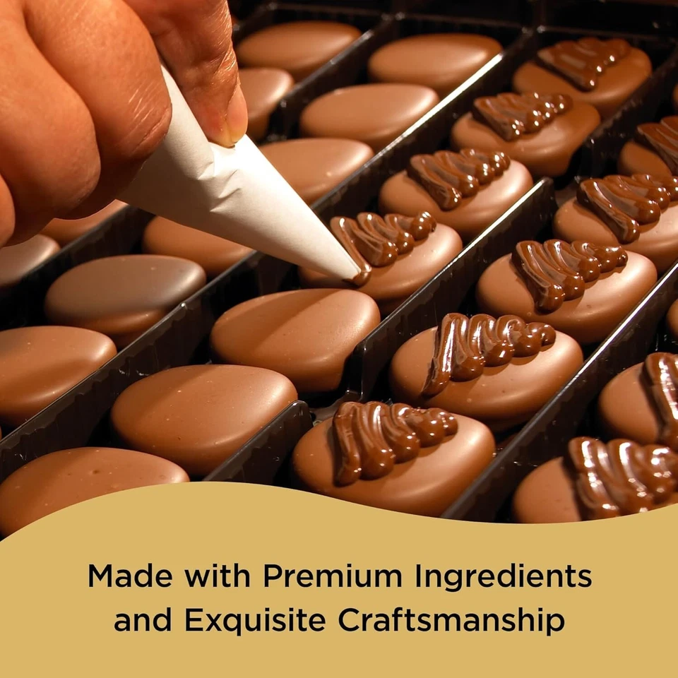 Godiva шоколад в ассортименте темный шоколад трюфель подарочная коробка на день рождения, 24 шт. - Изображение 2 из 4