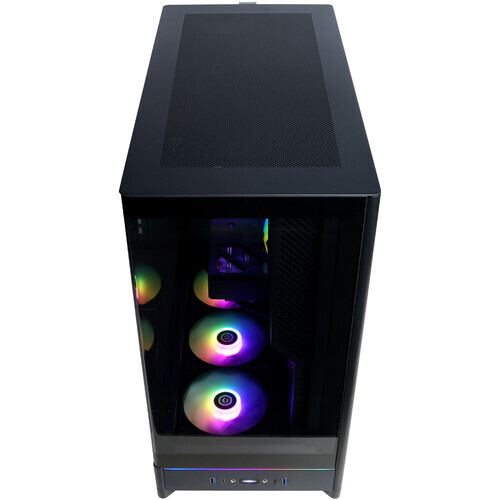 CyberPowerPC Supreme Liquid Cool Black Intel Ultra 9 285 AMD Radeon 9070 16 GB R - Picture 2 of 5