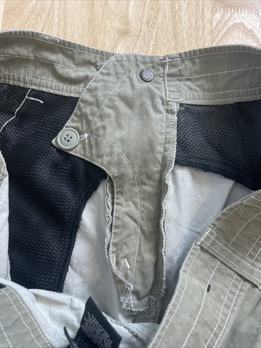 Kuhl Mens Hiking Shorts Size 34 Olive Green Vintage Patina Dye 10” Inseam - Picture 10 of 10
