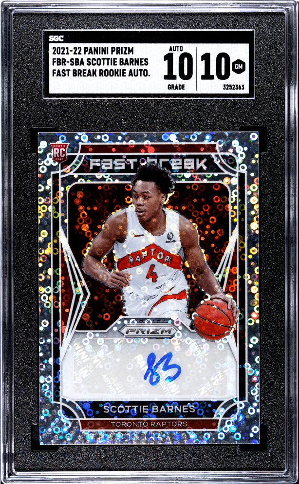 BGS10！Scottie Barnes Prizm Mojo Auto /25 BGS10！Scottie Barnes