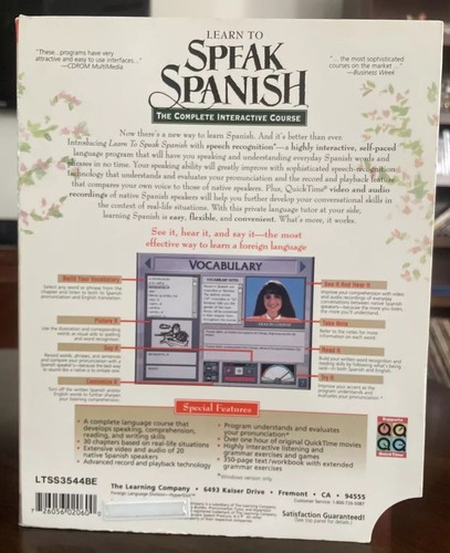 The Learning Company Learn to Speak Spanish 6.0 - Picture 6 of 14