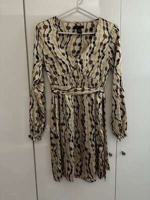 victoria beckham long sleeve dress Long Sleeve Knot Gown main image 0