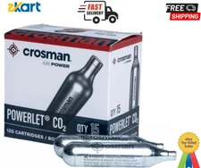Crosman 15-Count CO2 Cartridges For Air Rifles And Air Pistols