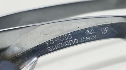NUEVO DE LOTE ANTIGUO SHIMANO FD-1055 105 DESVIADOR DELANTERO MECH ABRAZADERA DE COLECCIÓN TIRÓN INFERIOR AÑOS 90 - Imagen 8 de 8