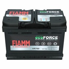 Autobatterie AGM 12V 70Ah 760A/EN FIAMM EcoForce Starterbatterie Start Stopp