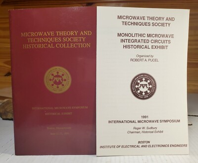 Microwave Theory & Techniques Society Historical Collection Pamphlet By S....