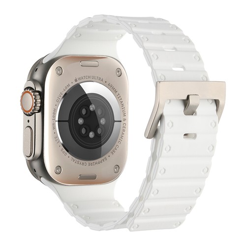 Magnetic Silicone Band Strap for Apple Watch 10 9 8 7 6 SE 44/45/46/49mm Ultra 2 - Picture 3 of 32