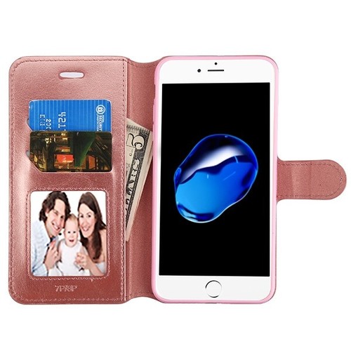 for Apple iPhone SE 2020/2022 8 7 Plus PU Leather Flip Wallet Case Cover+PryTool - Picture 16 of 21