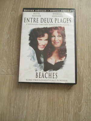 Beaches Forever Friends (DVD, 1988) Bette Midler Barbara Hershey 