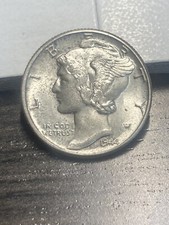 1944 P Mercury Dime - BU - As Shown! (#1016)