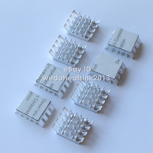 100 sztuk Aluminiowa karta komputerowa VGA Xbox360 DDR RAM Pamięć Chłodzenie Chłodzenie Radiator - Zdjęcie 4 z 8
